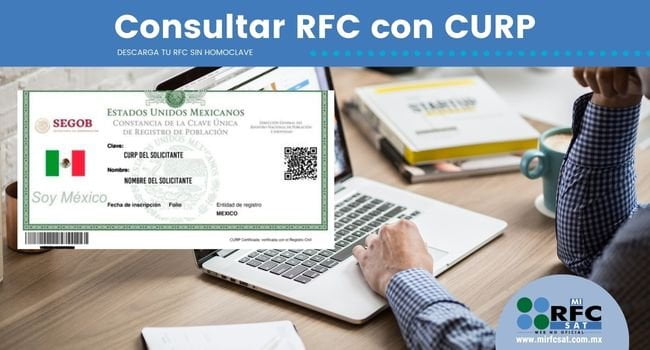 Consultar RFC con CURP sin homoclave