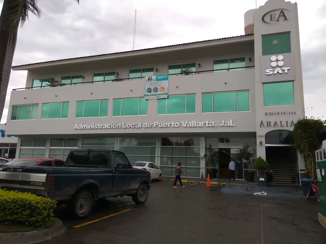 Instalaciones de la oficina del SAT en Puerto Vallarta, Jalisco