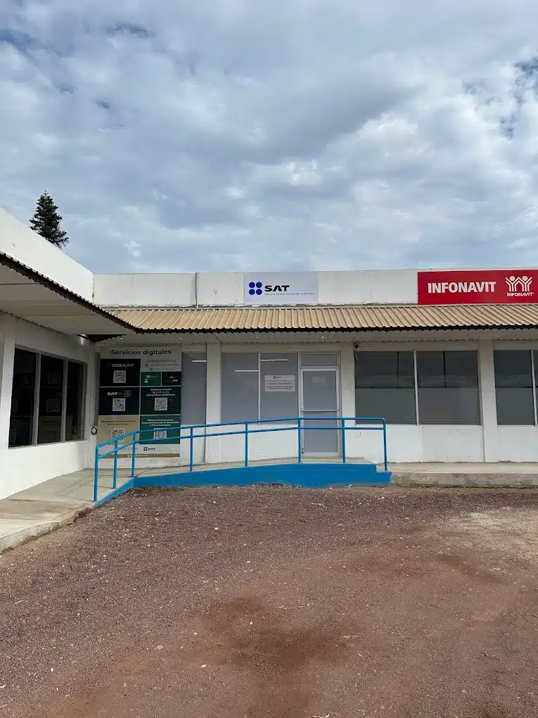 Instalaciones de la nueva oficina del SAT en San Quintín, Baja California